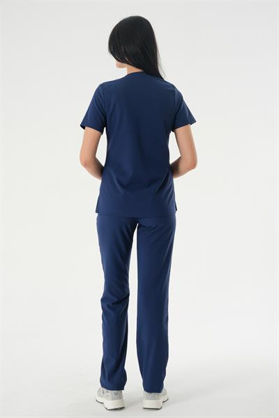Premium NICOLA MED Cerrahi Üst - Lacivert