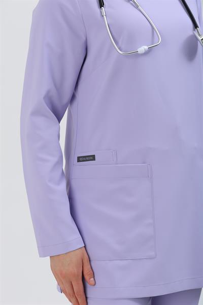 Premium PERLA 926 Cerrahi Tesettür Üst - Lila