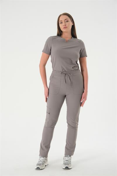 Premium PERLA926 Cerrahi Pantolon - Gri