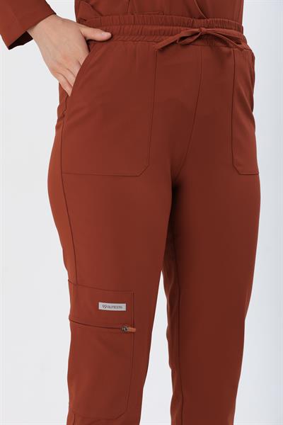 Premium PERLA926 Cerrahi Pantolon - Kiremit