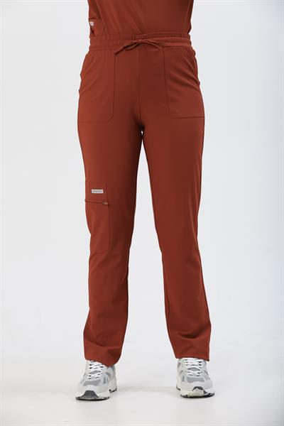 Premium PERLA926 Cerrahi Pantolon - Kiremit
