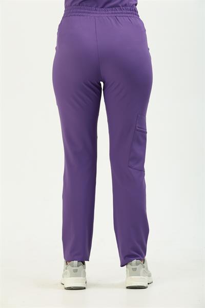 Premium PERLA926 Cerrahi Pantolon - Mor