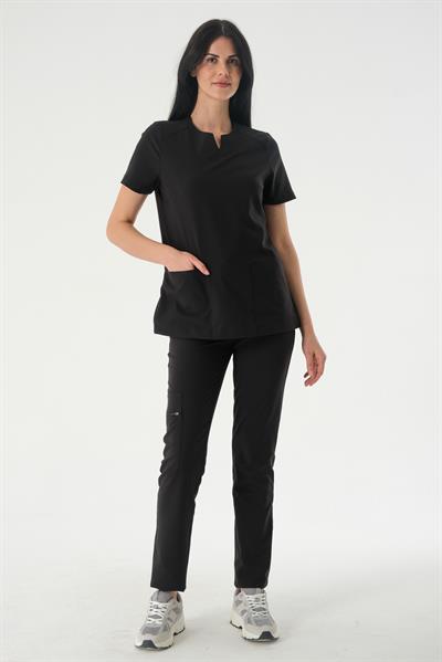 Premium PERLA926 Cerrahi Pantolon - Siyah