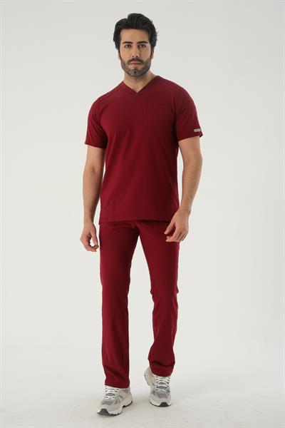 Premium POINTE-DRIVE TWO Erkek Cerrahi Takım - Bordo