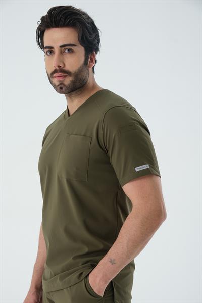 Premium POINTE-DRIVE TWO Erkek Cerrahi Takım - Haki Yeşil