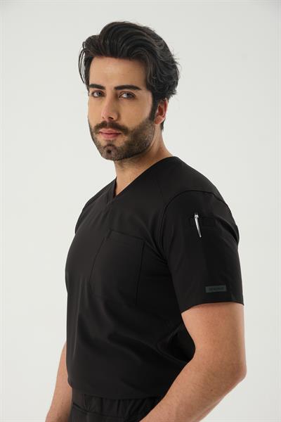 Premium POINTE-DRIVE TWO Erkek Cerrahi Takım - Siyah