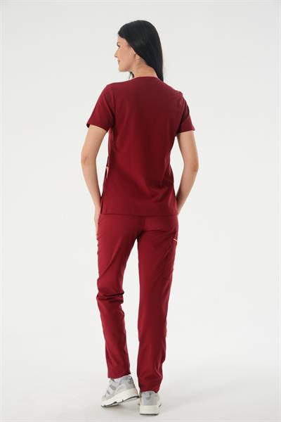 Premium POLAND Cerrahi Üst - Bordo