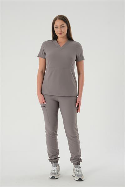 Premium POLAND Cerrahi Üst - Gri