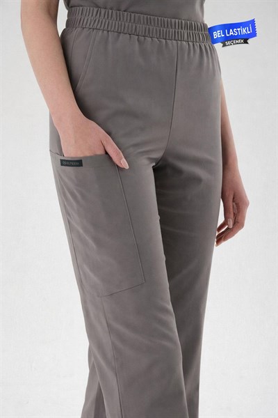 Premium LİANA Cerrahi Pantolon - Gri