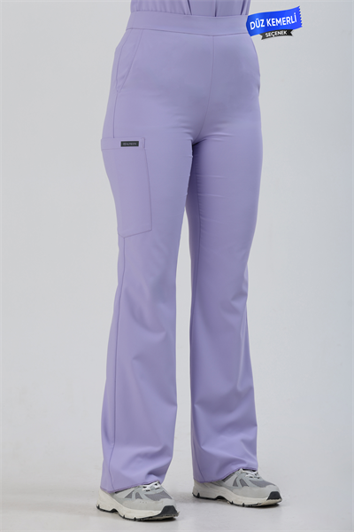 Premium AGNES Cerrahi Pantolon - Lila