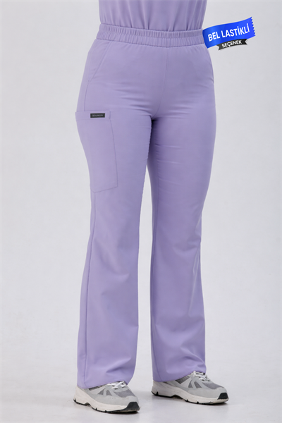 Premium LİANA Cerrahi Pantolon - Lila