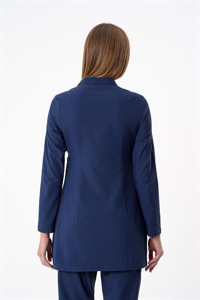 Premium PUCCA Hamile Cerrahi Üst Uzun Kol - Lacivert