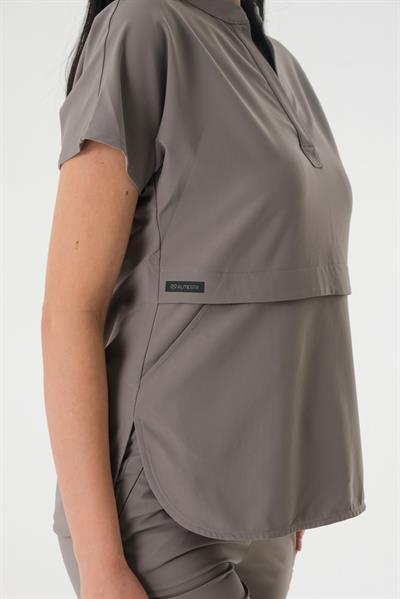 Premium STELLA3 Cerrahi Üst - Gri