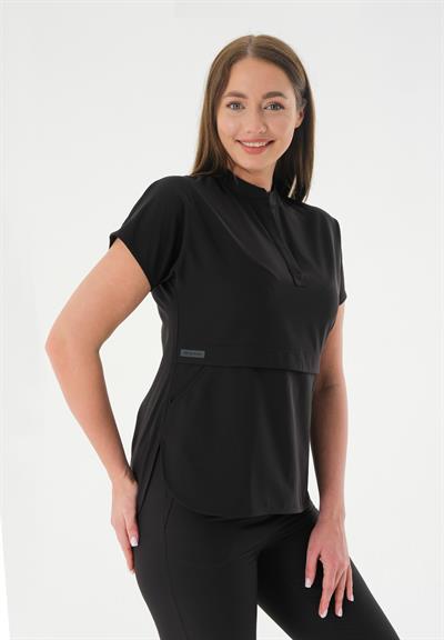 Premium STELLA3 Cerrahi Üst - Siyah