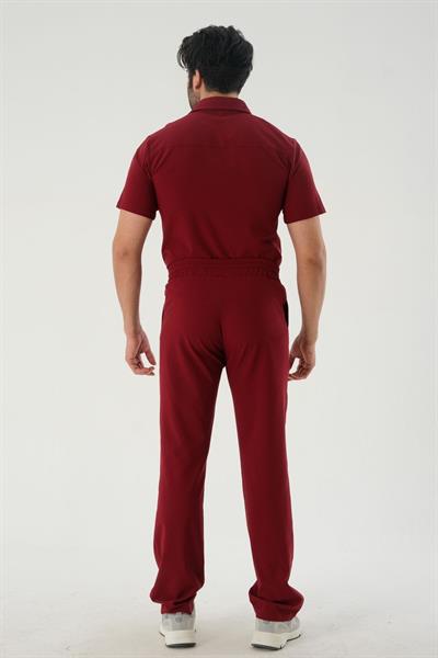 Premium THOMAS DG Cerrahi Pantolon - Bordo