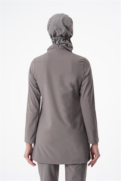 Premium WİND Cerrahi Tesettür Üst - Gri