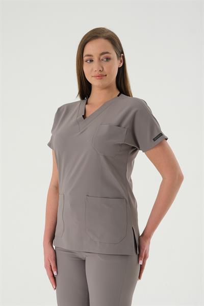Premium ZÜRİH24 Cerrahi Üst - Gri