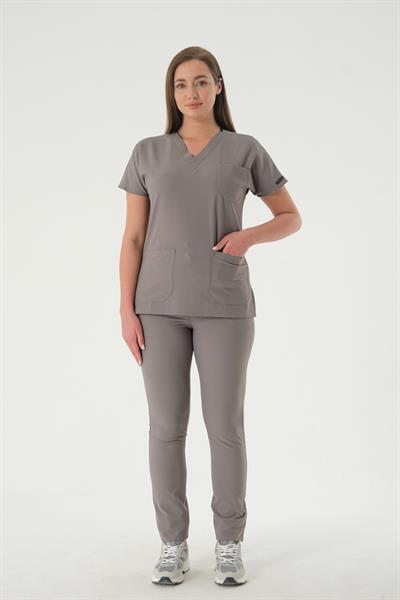 Premium ZÜRİH24 Cerrahi Üst - Gri