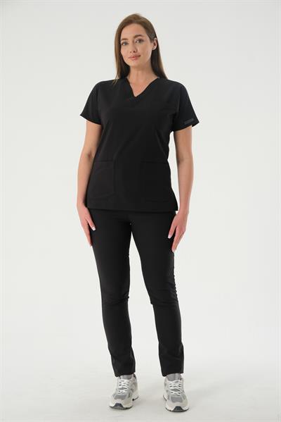 Premium ZÜRİH24 Cerrahi Üst - Siyah