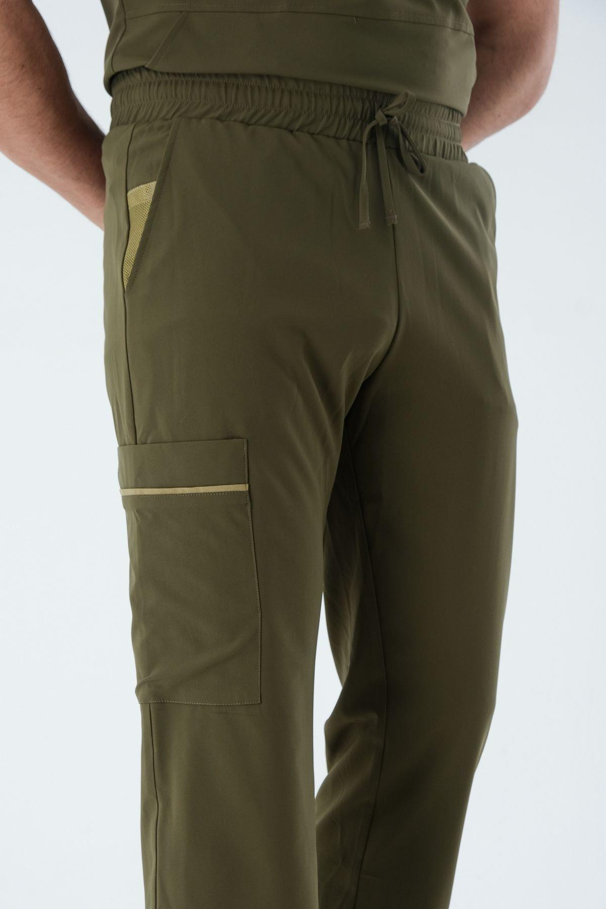 AZ 968 Cerrahi Pantolon - Haki Yeşil