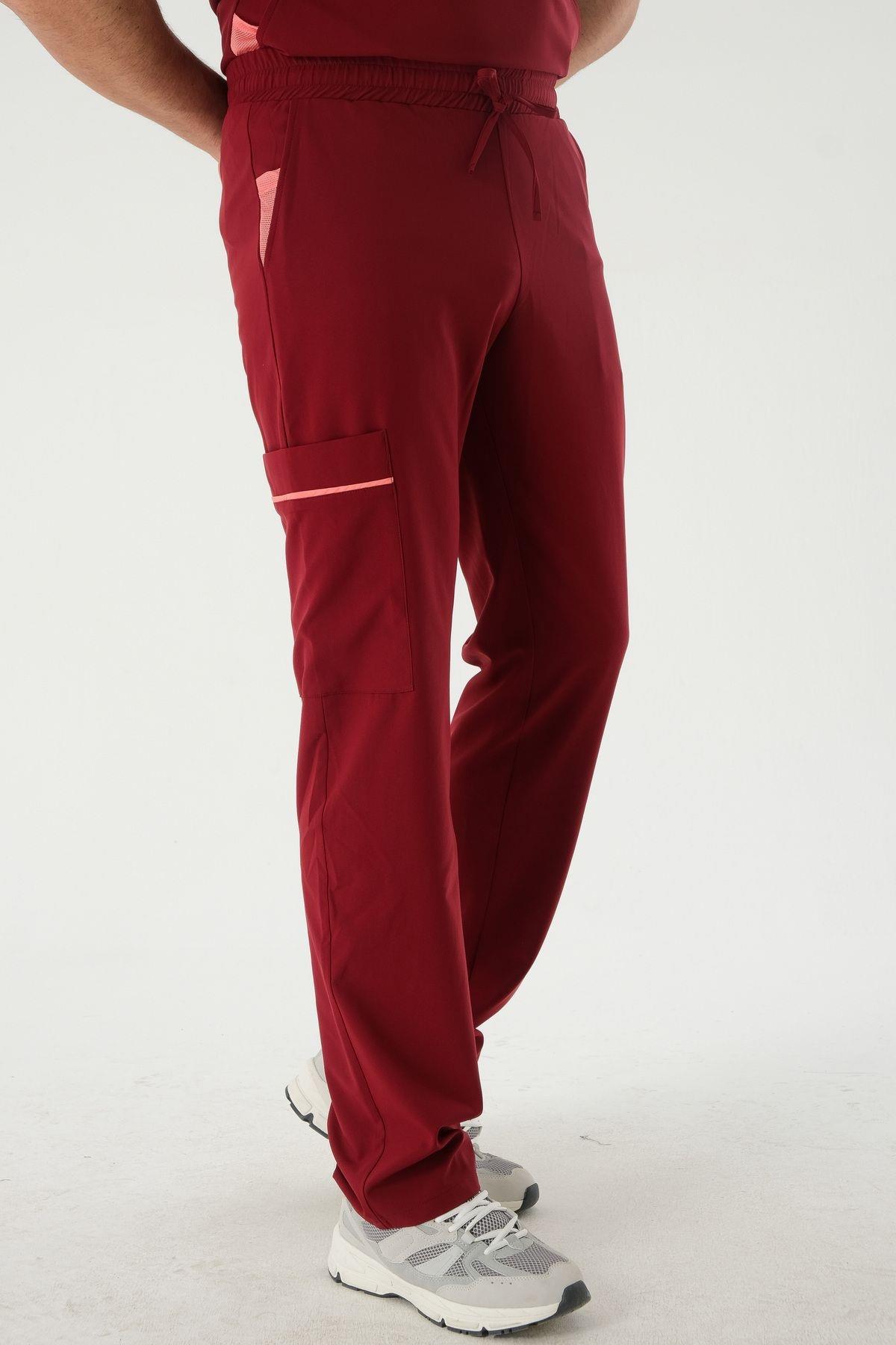 AZE 968 Cerrahi Pantolon - Bordo
