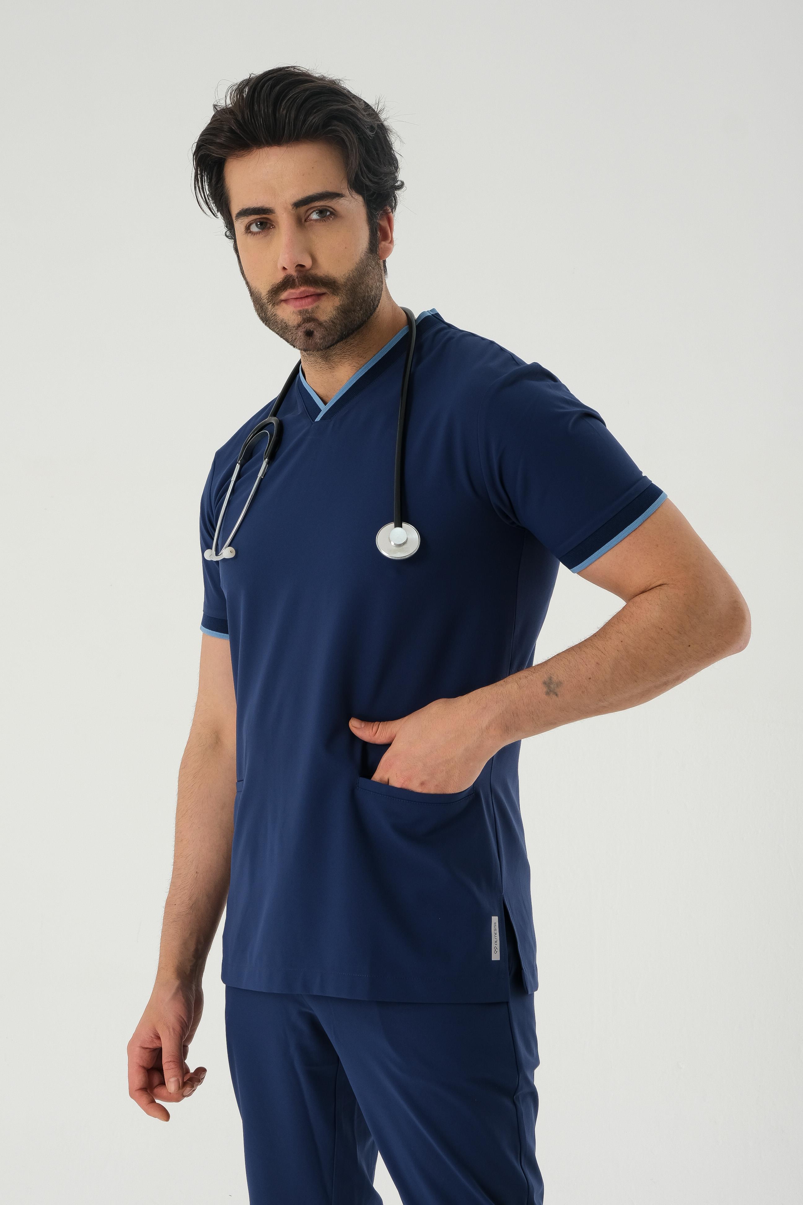 DAVID Cerrahi Üst - Lacivert