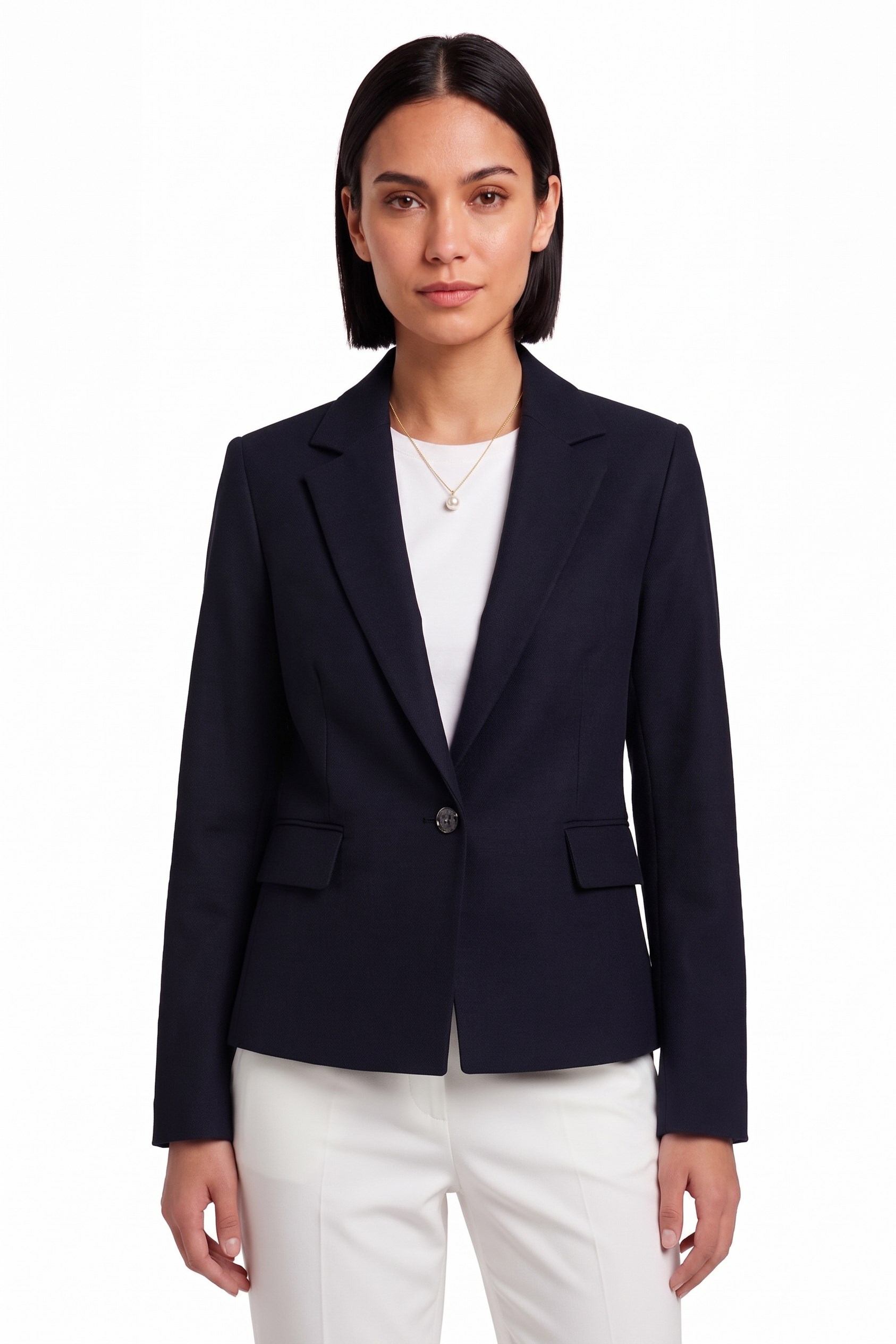 EDLINE Blazer Koyu Lacivert Kadın Ceket
