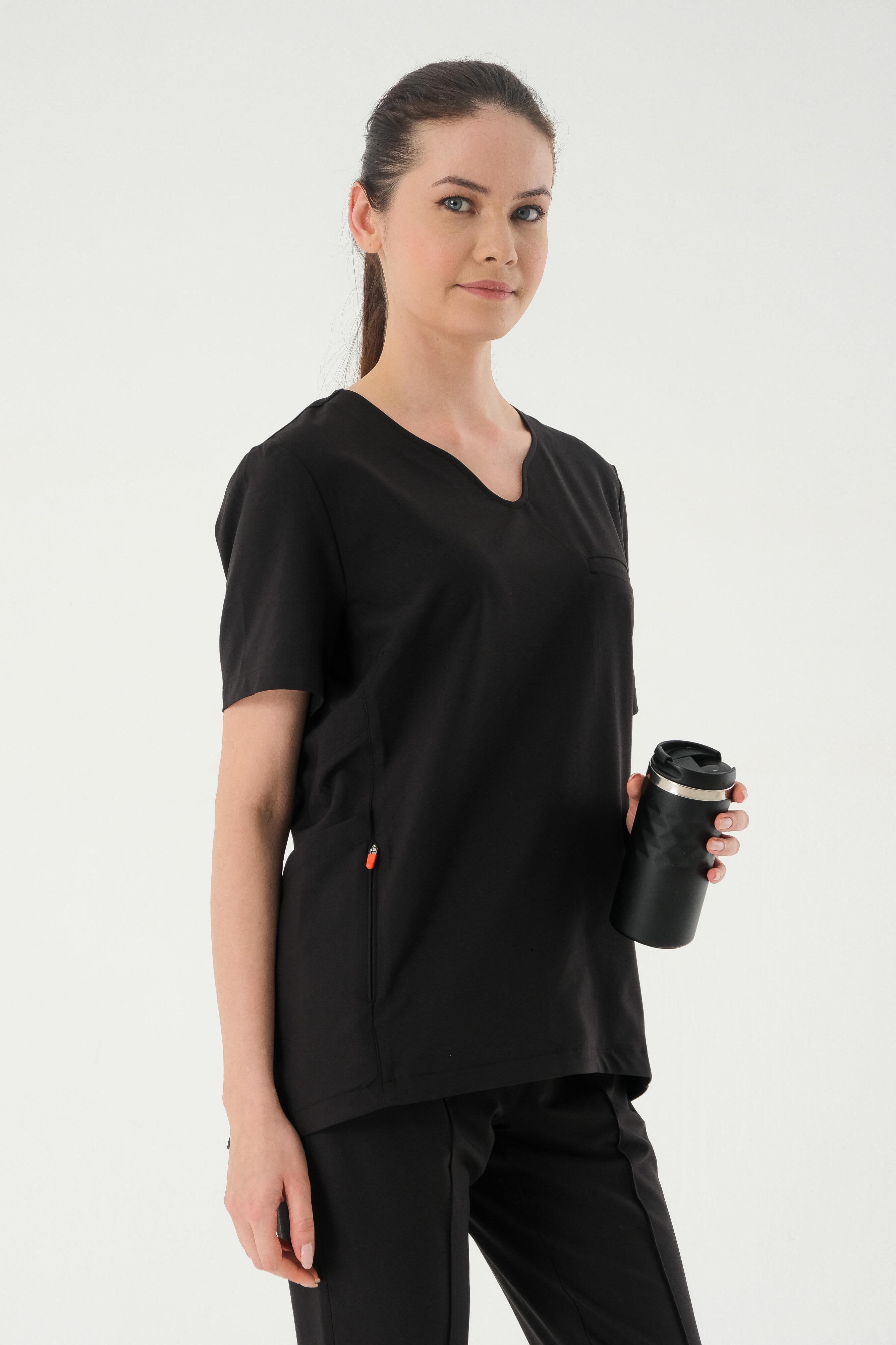 LAGUNA Cerrahi Üst - Siyah