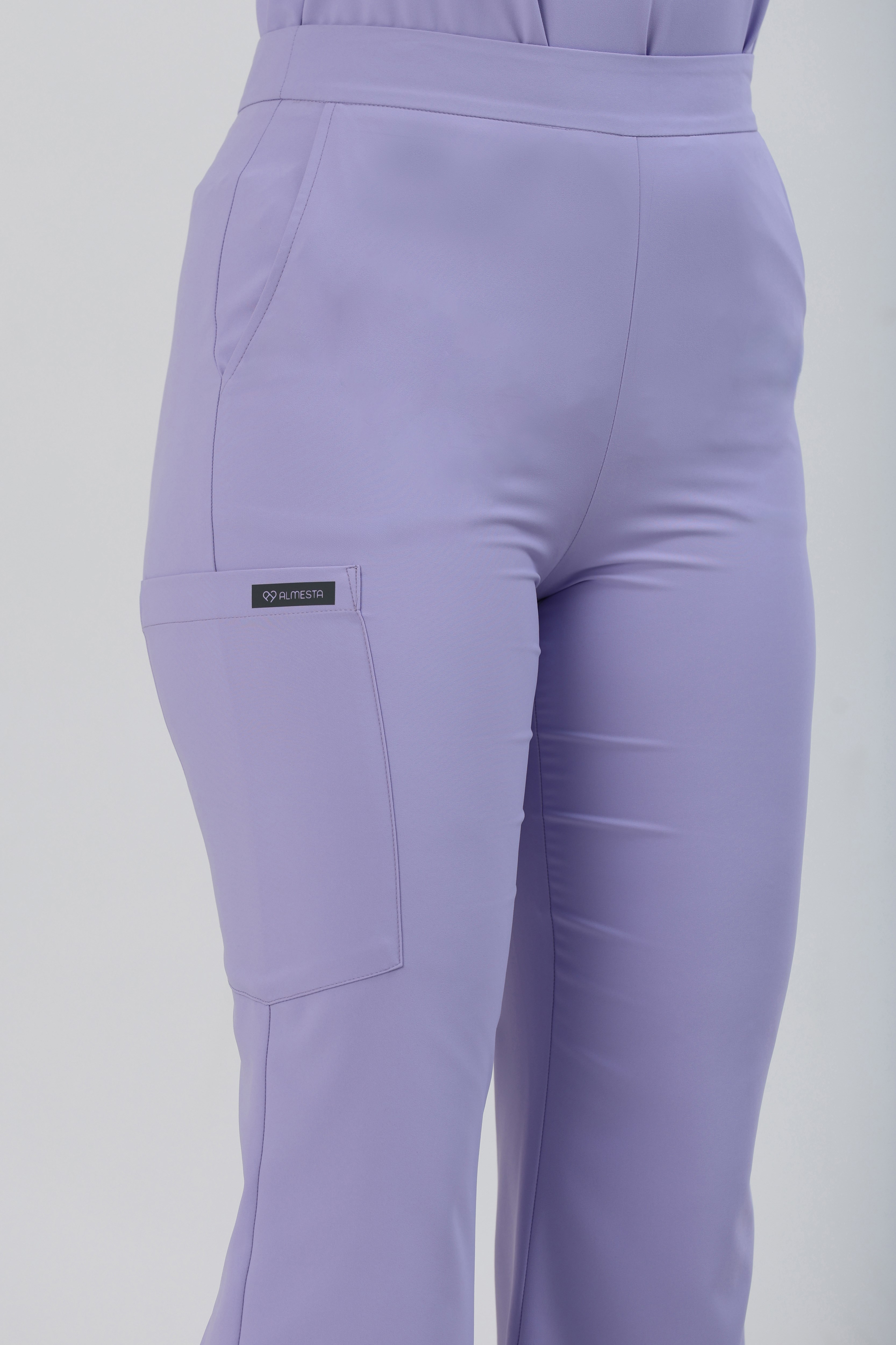 Premium AGNES Cerrahi Pantolon - Lila