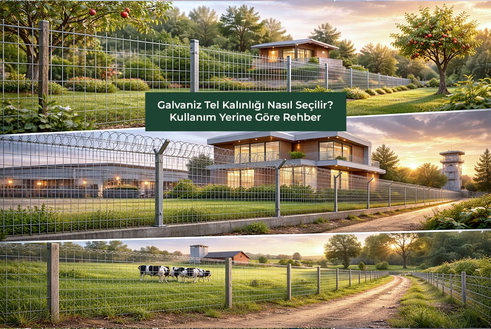 Tel Çitlerde Tel Kalınlığı ve Göz Aralığı Seçimi: Hangi Proje İçin Hangi Ölçü İdealdir?
