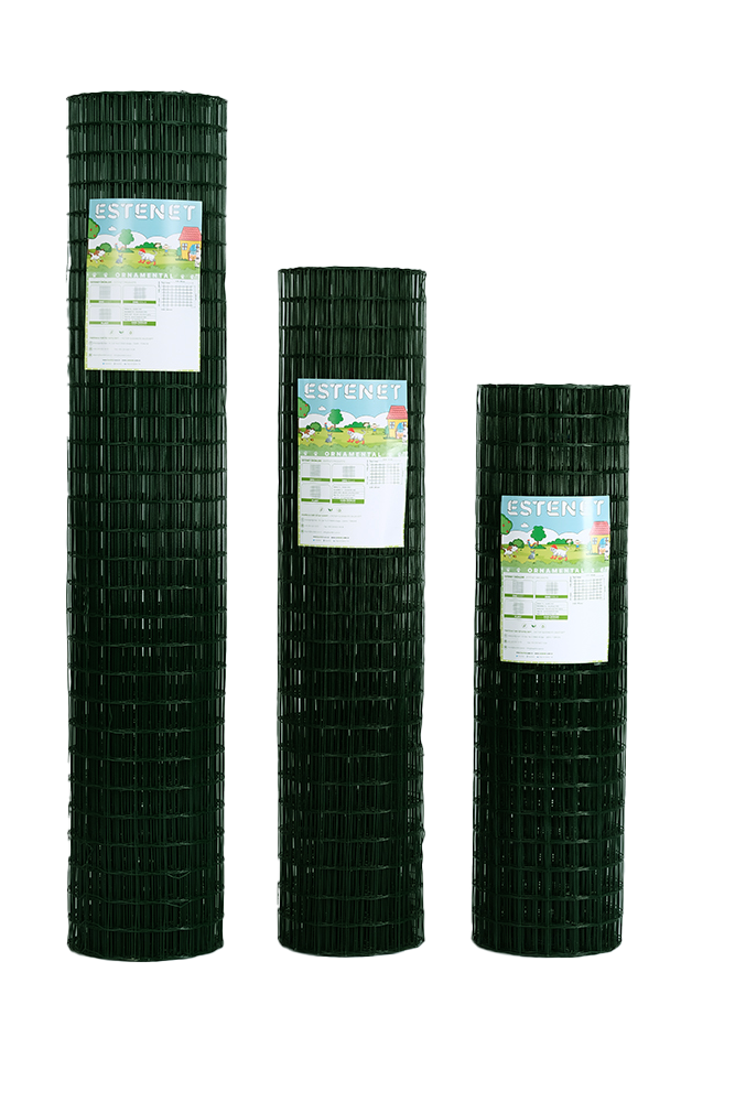 Ornamental Tel Çit – PVC Kaplı