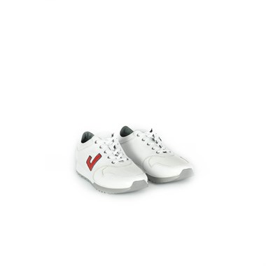J Club El Yapımı Beyaz J Logolu Erkek Spor Ayakkabı 2570
