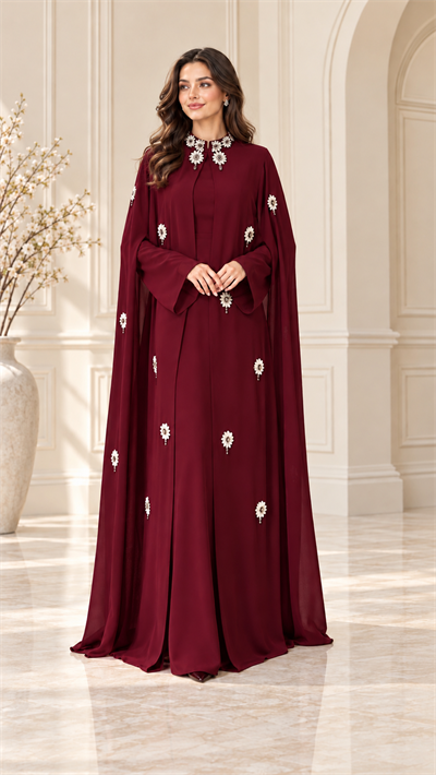 Güneş İkili Abaya