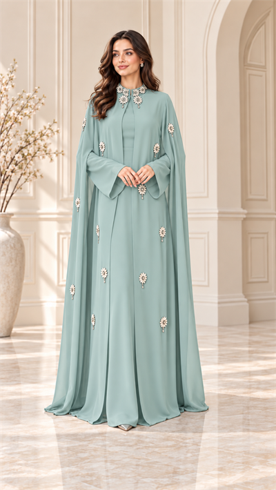 Güneş İkili Abaya