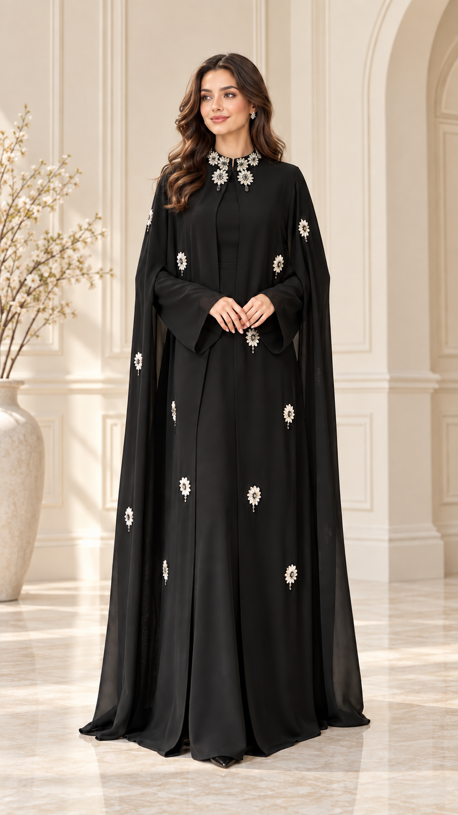 Güneş İkili Abaya