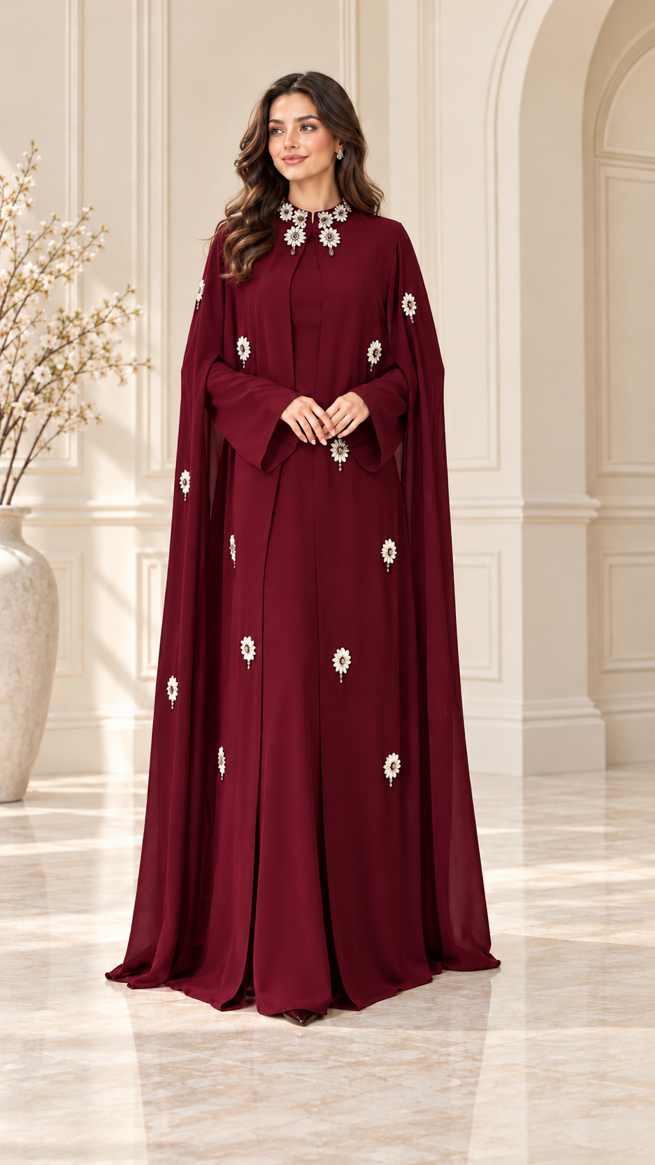 Güneş İkili Abaya