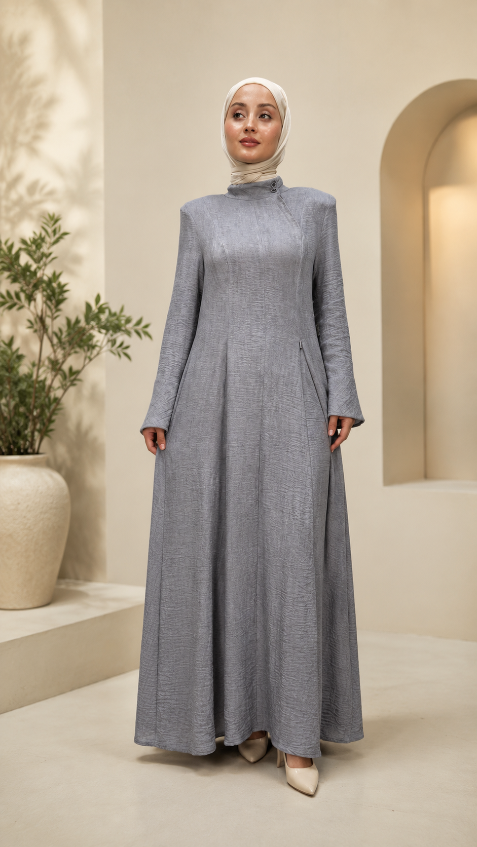 İrem Keten Pantolon Tunik Takım