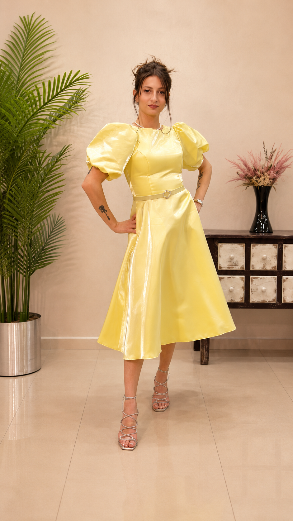 Mabelle Midi Abiye