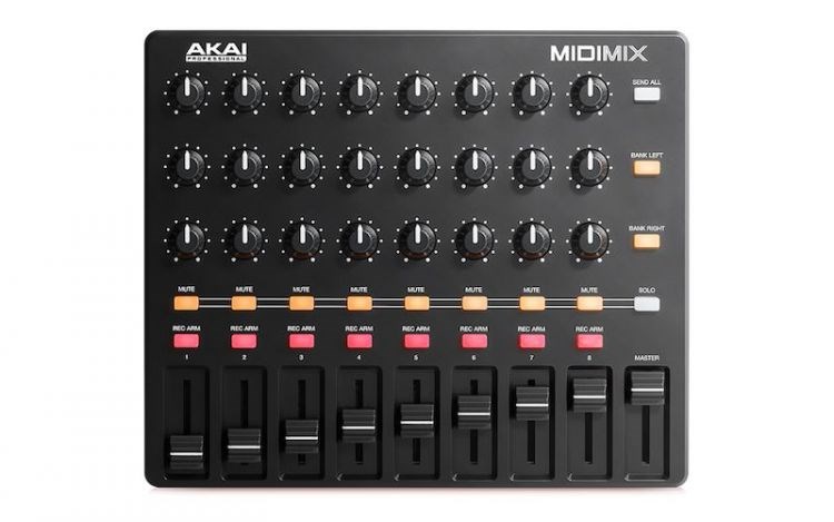 AKAI MIDIMIX / 8 Kanal MIDI Mixer