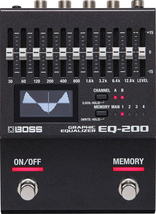 BOSS EQ-200 Programmable Stereo Graphic Equalizer