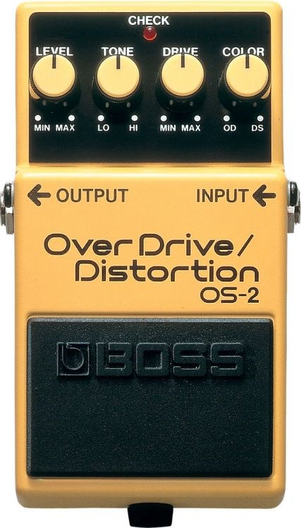 BOSS OS-2 OverDrive - Distortion Kompakt Efekt Pedalı