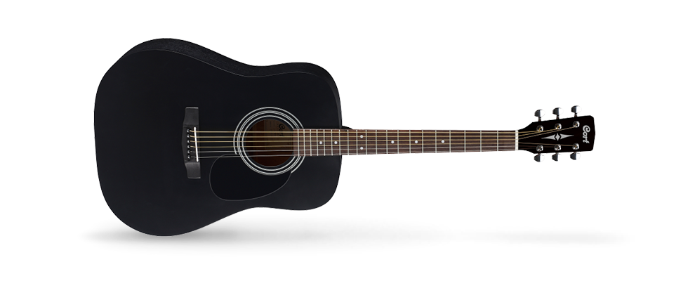 CORT AD810BKS AKUSTİK GİTAR, SİYAH SATIN