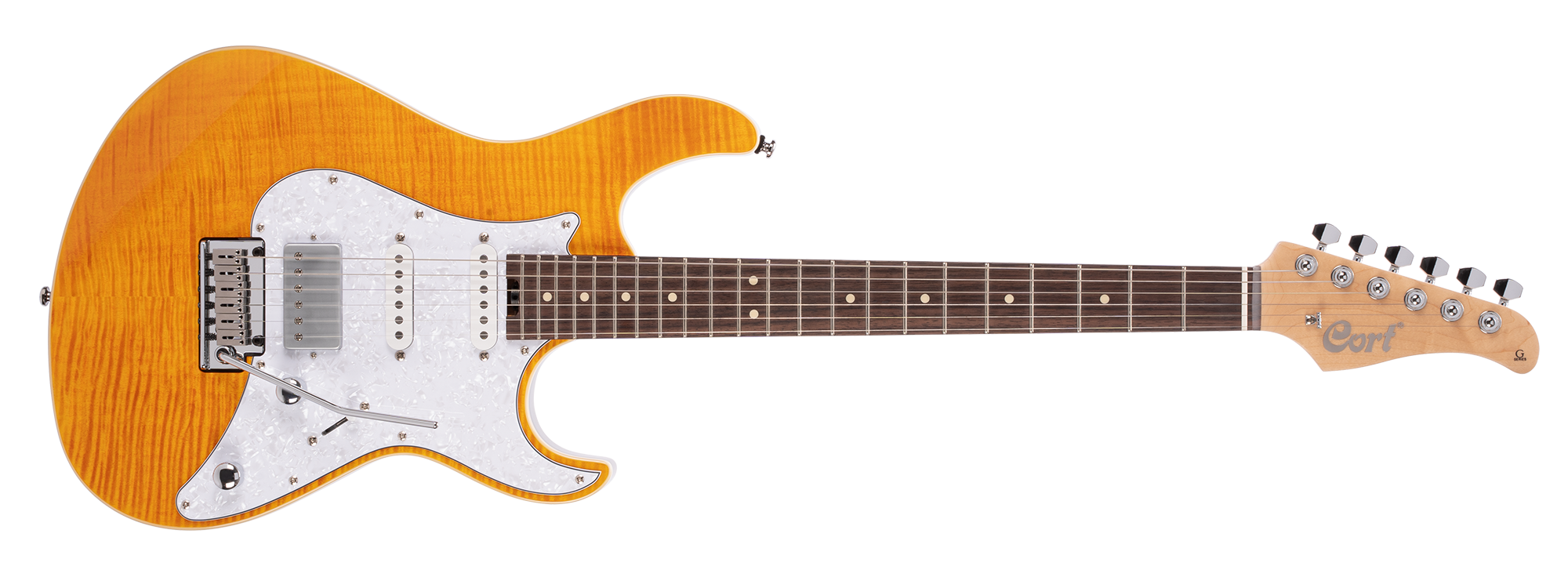 CORT G280 SELECT AM ELEKTRO GİTAR, AMBER, (S-S-H)