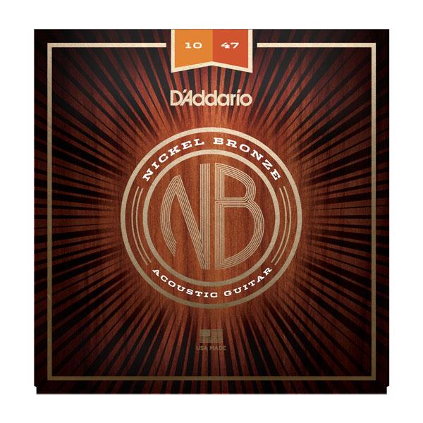 DADDARIO NB1047 AKUSTİK GİTAR TEL SETİ, NICKEL BRONZE, EXTRA LIGHT