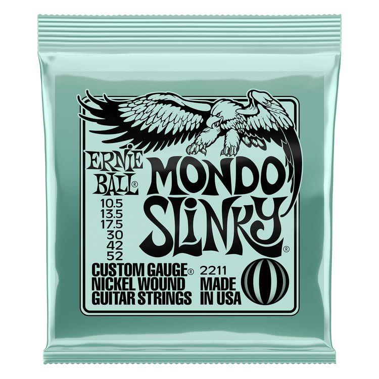 ERNIE BALL P02211 - Mondo Slinky Nickel Wound 10.5-52 Elektro Gitar Teli