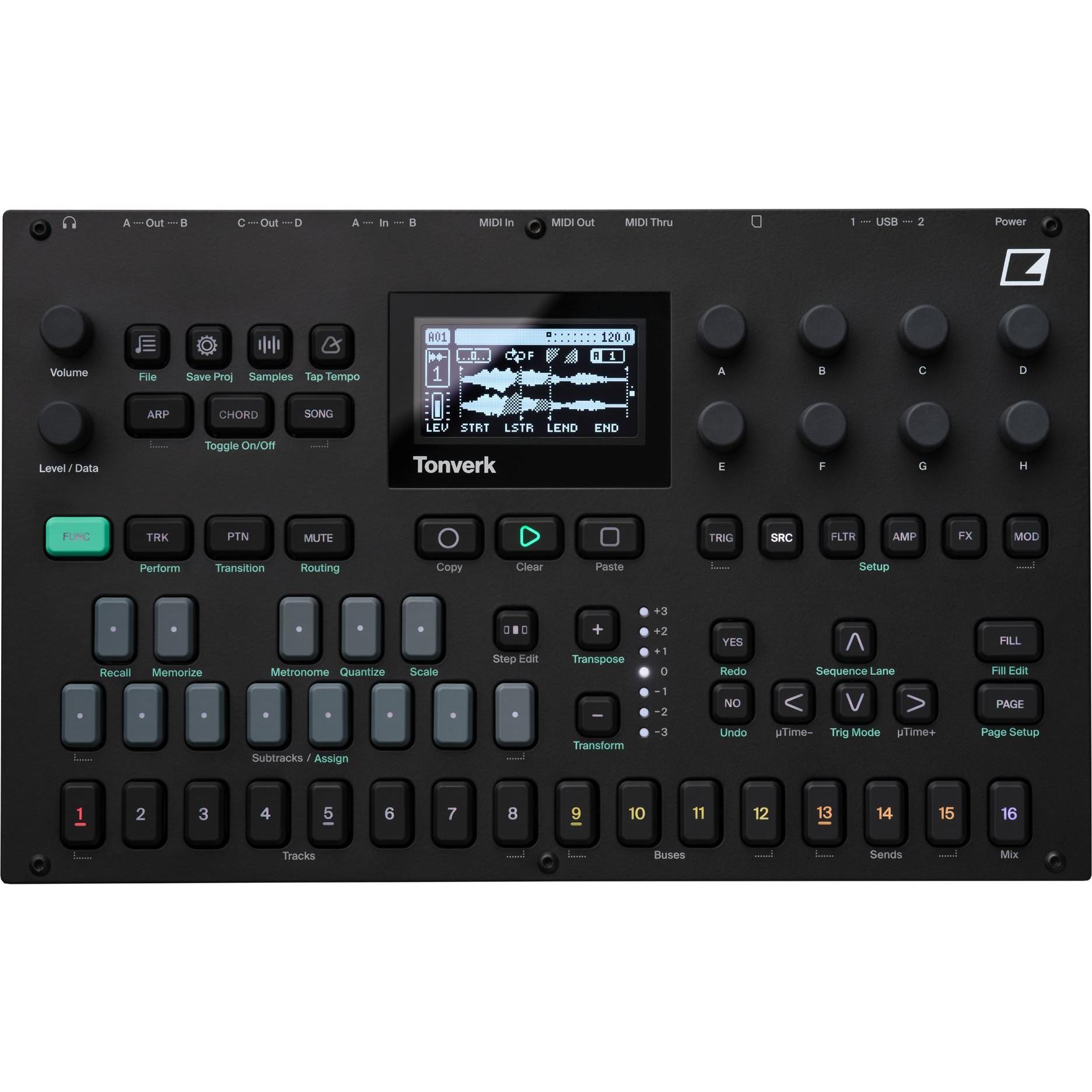 Elektron Tonverk MultiSampler & Ses Prosesörü