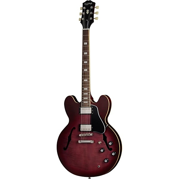 Epiphone ES-335 Figured Semi-hollowbody Elektro Gitar (Raspberry Burst)
