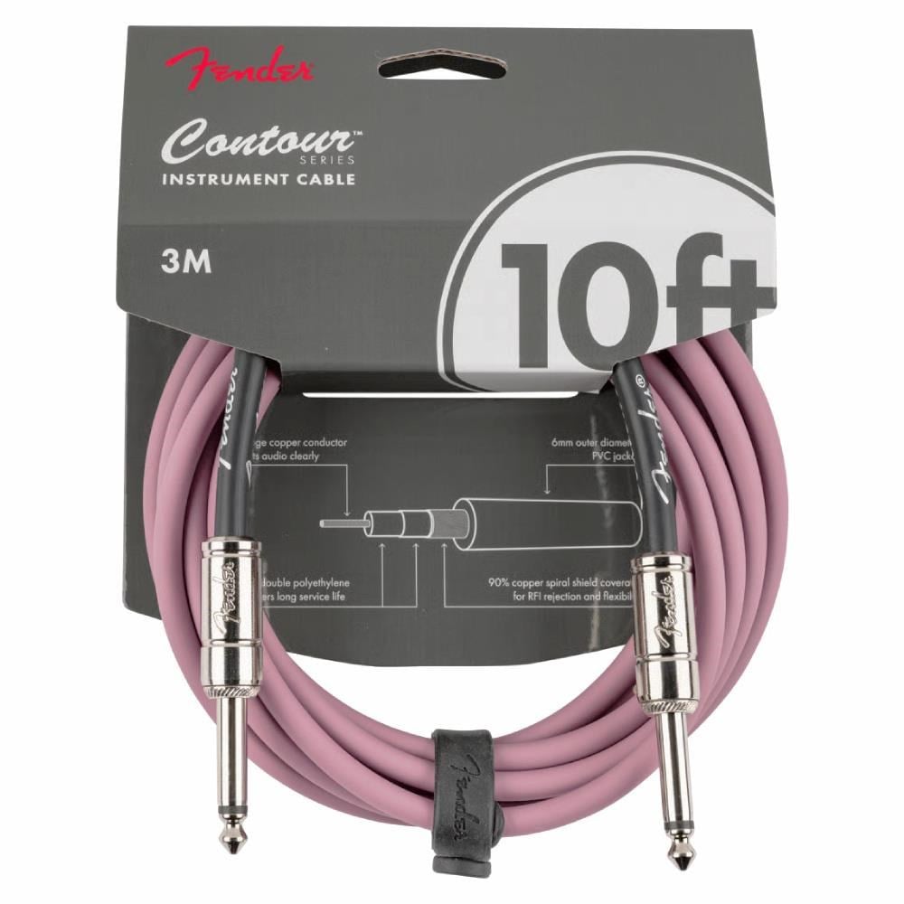 Fender Contour Serisi 5,5m Burgundy Mist Enstrüman Kablosu