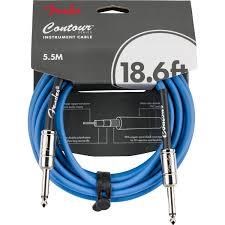 Fender Contour Serisi 5,5m Lake Placid Blue Enstrüman Kablosu