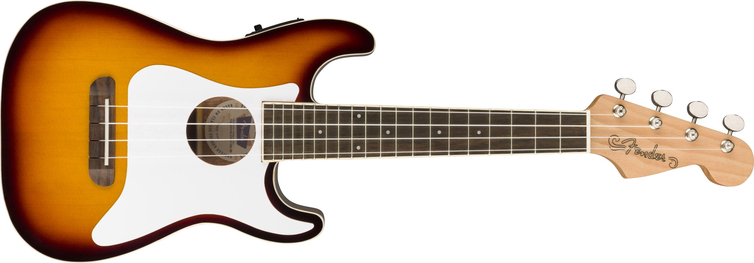 Fender Fullerton Strat Sunburst Elektro Ukulele